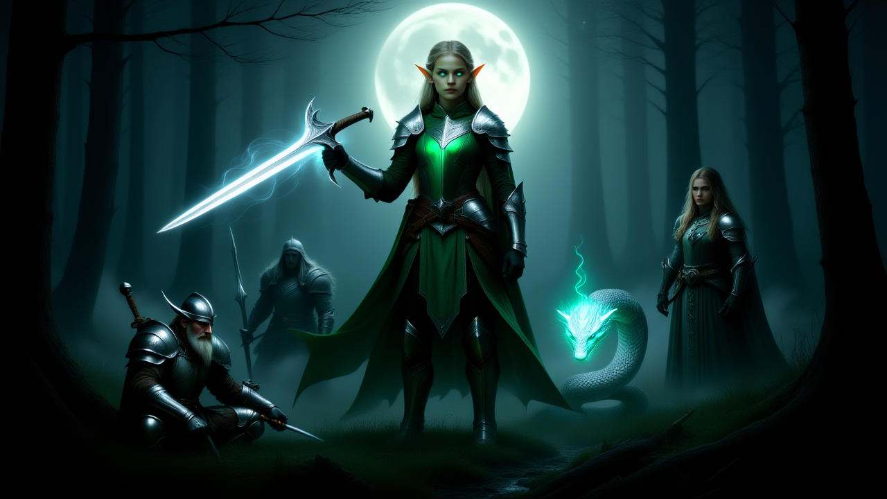 Der silberne Pfad der Elfen